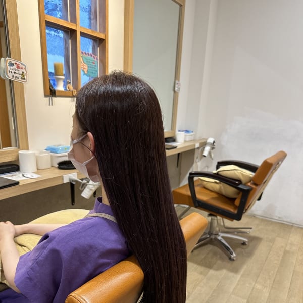 hair and spa palm 東大宮店×ロング