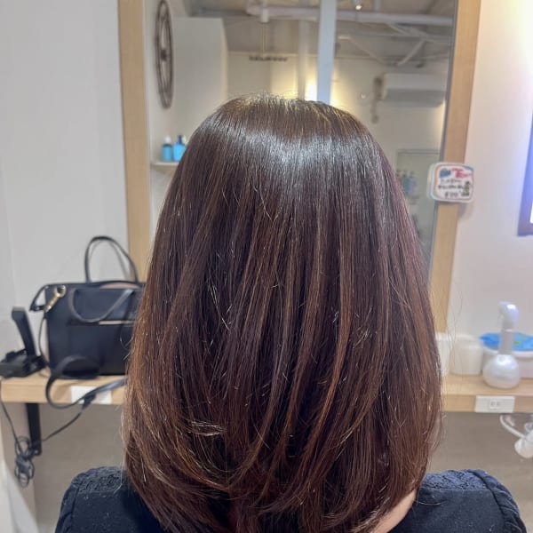 hair and spa palm 東大宮店×ミディアム