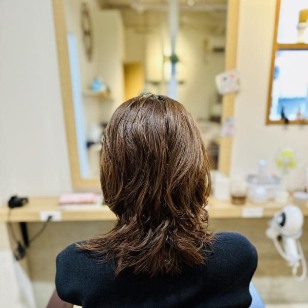 hair and spa palm 東大宮店×ミディアム