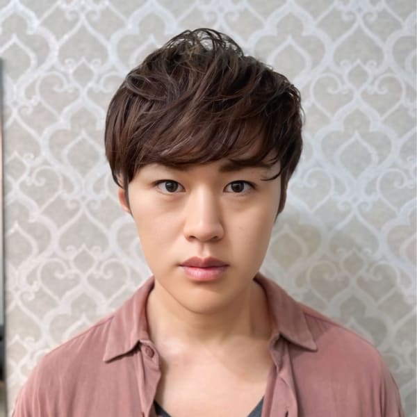 簡単スタイリング!マッシュショート|ヘアコンシェルジュ Fuchibe