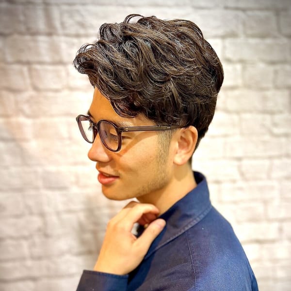 時短セット!3分セッティングパーマ!【床屋】