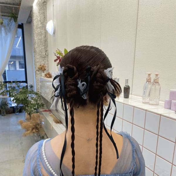 《花屋併設》タイトアレンジ