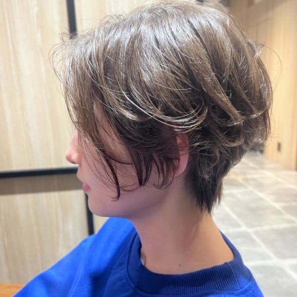 【sourire南大分】ニュアンスパーマ×ショートボブ