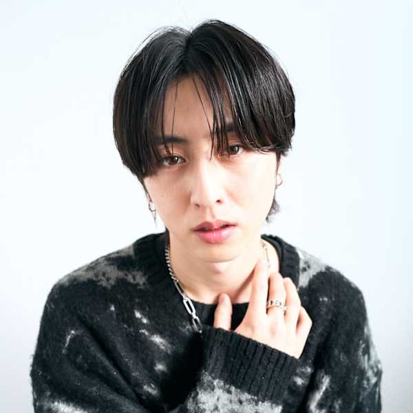 ダークアッシュ/ニュアンスパーマ/韓国マッシュ/