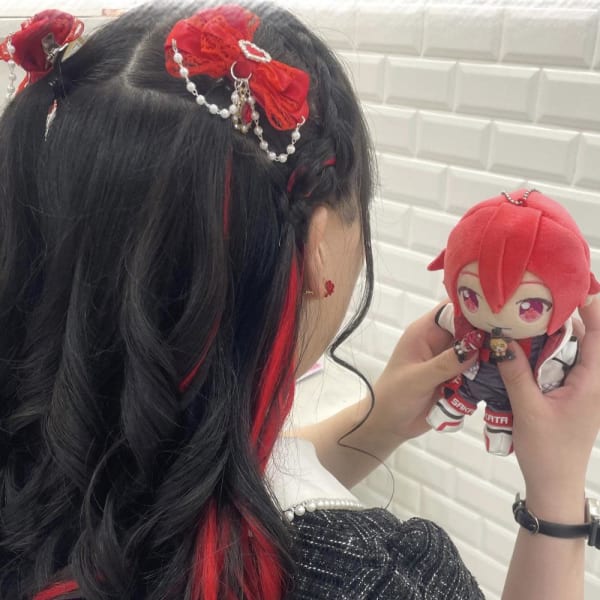 可愛すぎる！編み込みハーフツイン♪_ゆう