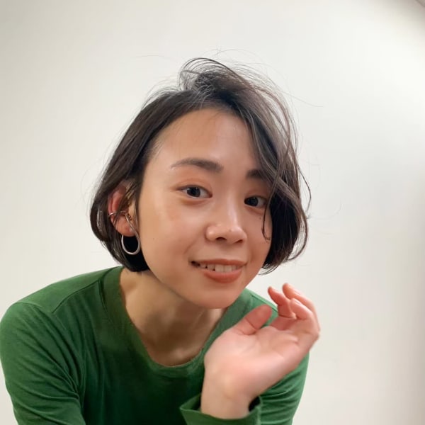 大人ボブ/センターパート/20代/30代/代官山/中目黒|ikoru【イコル】