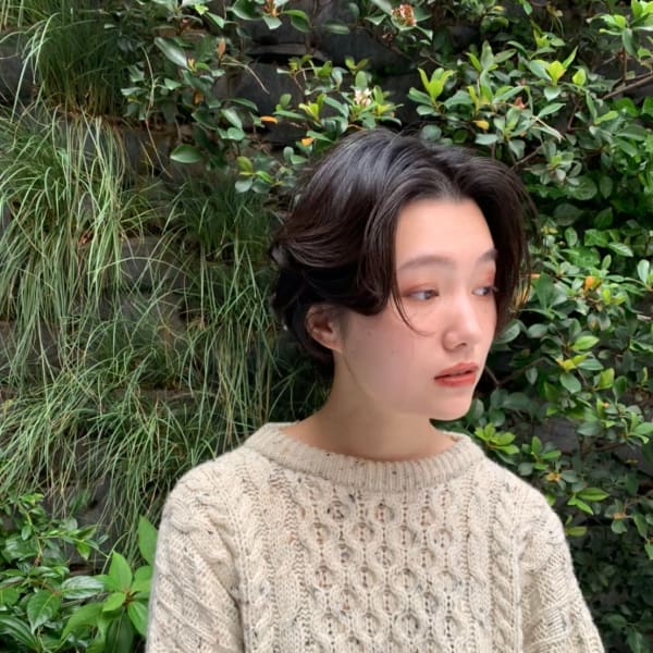 大人ショート/ニュアンスパーマ/20代30代/代官山/中目黒|ikoru【イコル】