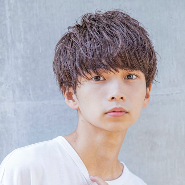 【小久保style】メンズカットツーブロックツイストウルフ|CITY