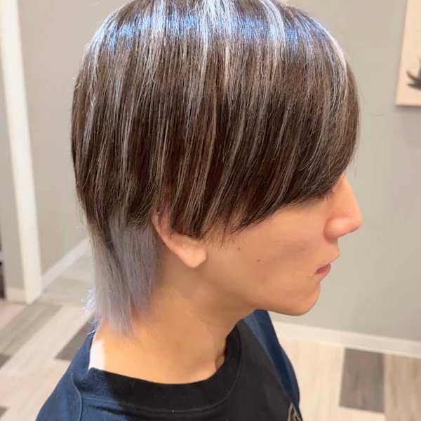 韓国マッシュウルフ×デザインカラー