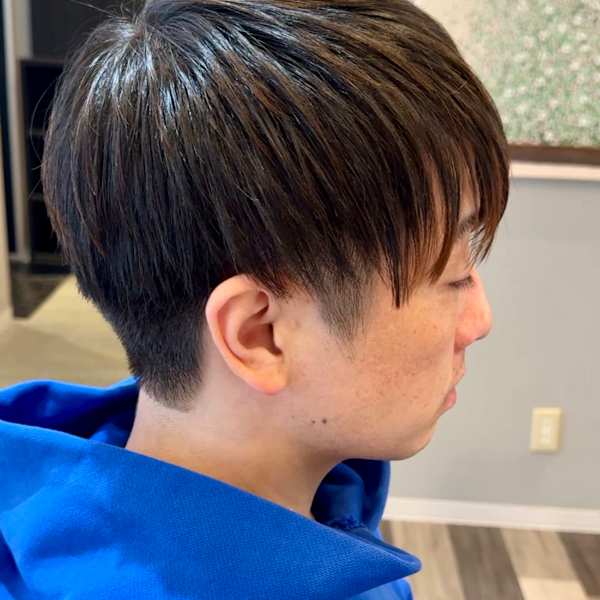 刈り上げマッシュショート