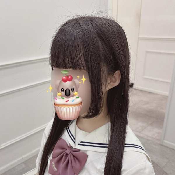 ぱっつん前髪×王道姫カット*まゆ