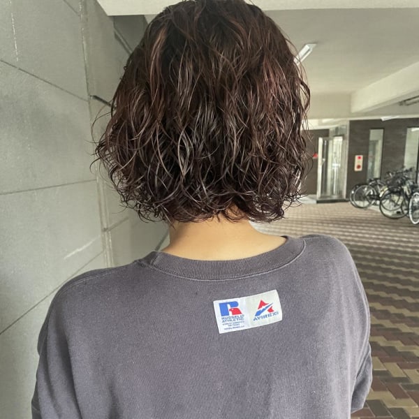 『カット/カラー/ナチュラルパーマ』