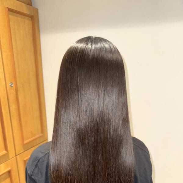 プレミアム縮毛矯正+カット