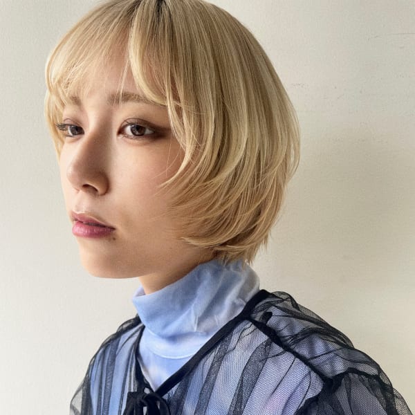 ハイトーンレイヤーショート|Ash 東戸塚店