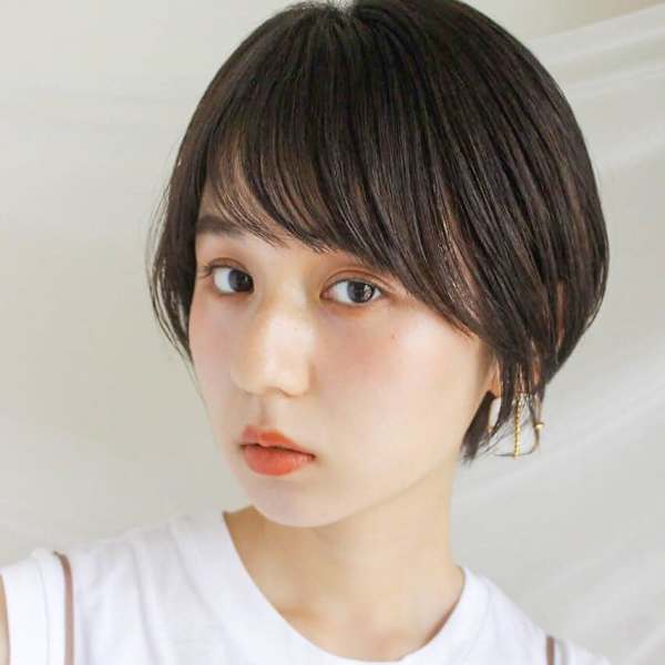 丸みショートスタイル