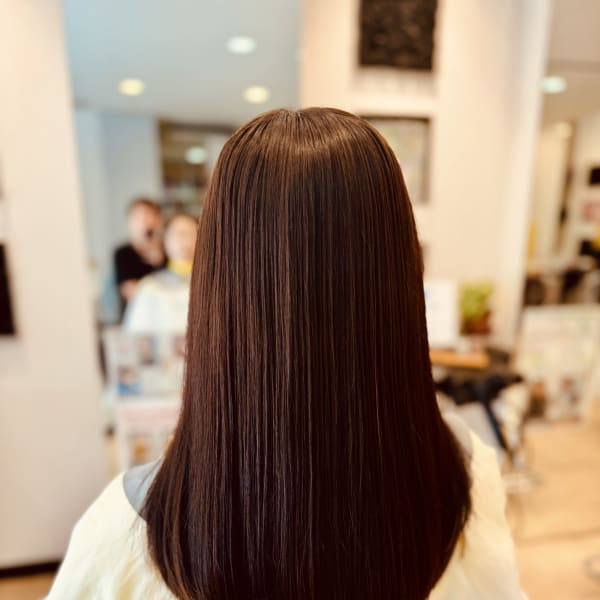 髪質改善/酸性ストレート/白髪染め/白髪ぼかし/ヘッドスパ|hair  Evolution【ヘアーエボリューション】