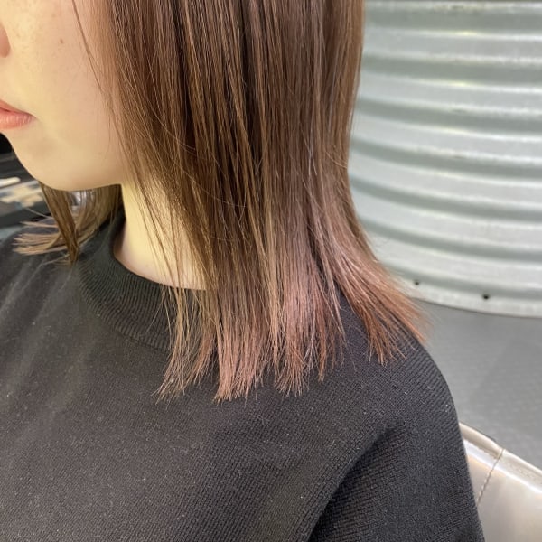 20代　30代　パツンとボブ