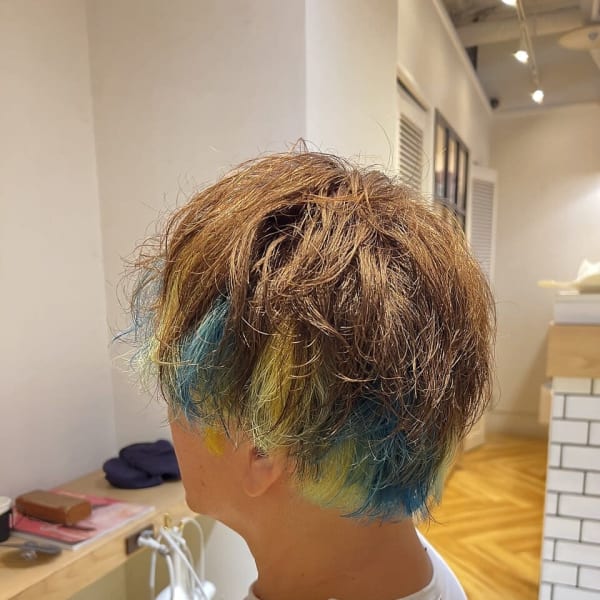 インナーカラー × ハワイアン