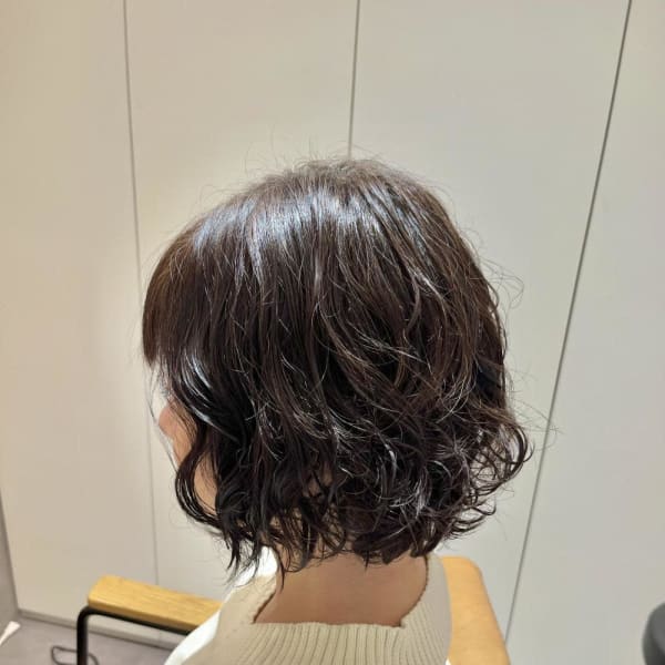 ウェーブパーマ