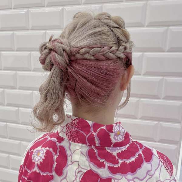 編み込み片耳くらげヘア*まゆ