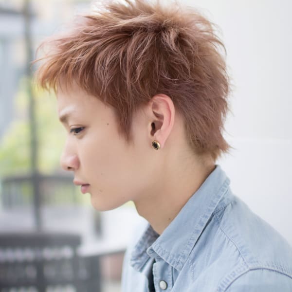 【デザインカラー】 カット&ブリーチオンカラー