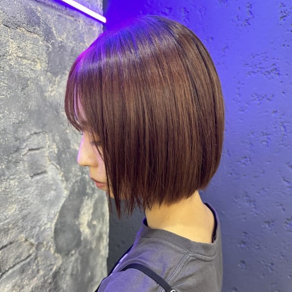 オレンジカラーイルミナカラーダブルカラー池袋