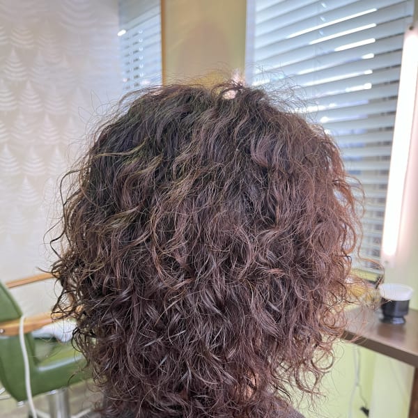 スパイラルパーマ