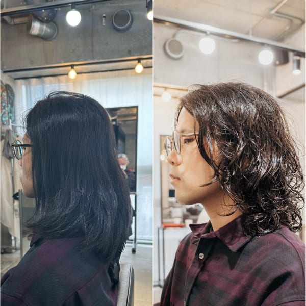 メンズロング×レイヤーパーマ◎三軒茶屋 RYUKI メンズ