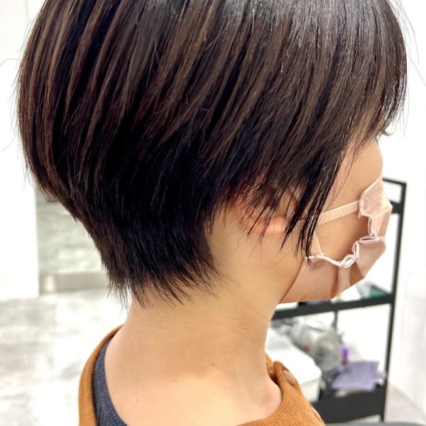 【RATIO 国分寺 渡邊陽平】きゅっとくびれショート2|RATIO HAIR DESIGN
