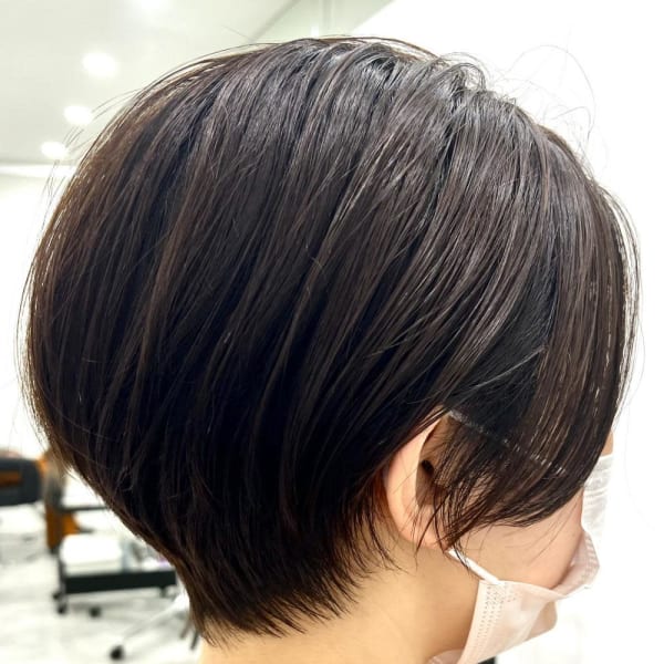 【RATIO 国分寺 渡邊陽平】曲線美ショート2|RATIO HAIR DESIGN