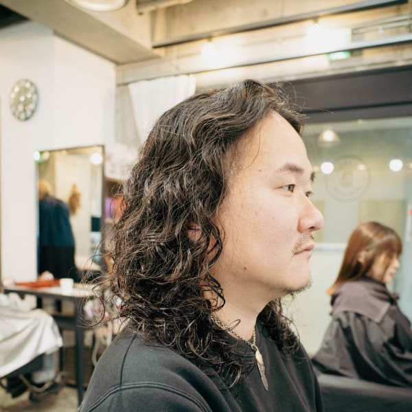 メンズロング×レイヤーパーマ◎三軒茶屋 RYUKI パーマ