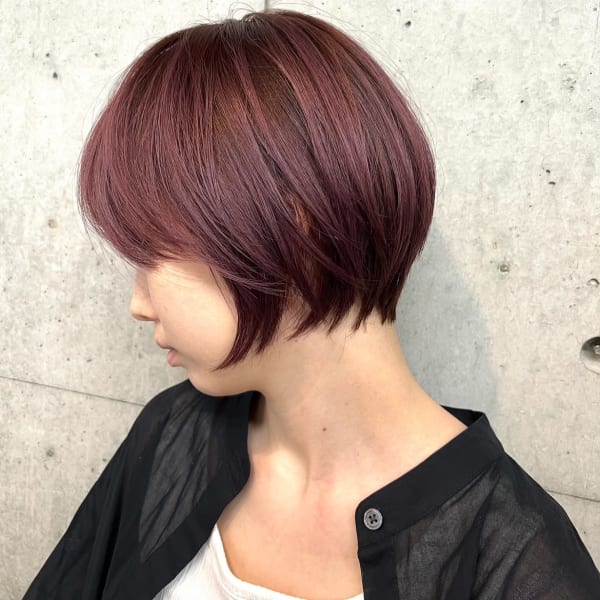 20代30代美シルエット丸みくびれショート