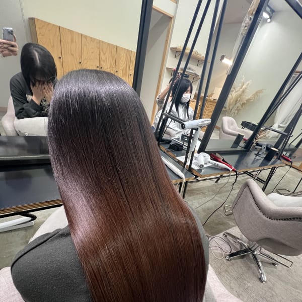 髪質改善プレミアムカラーエステ