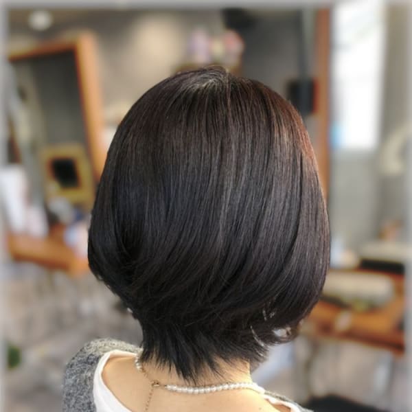 大人ボブレイヤー|美容室NeCO