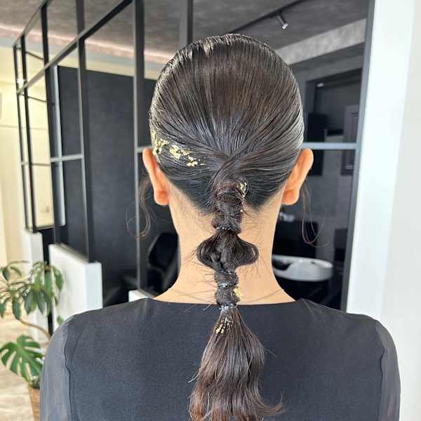 お呼ばれアレンジ