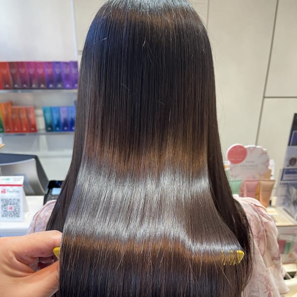 髪質改善水素トリートメント抗酸化カラー