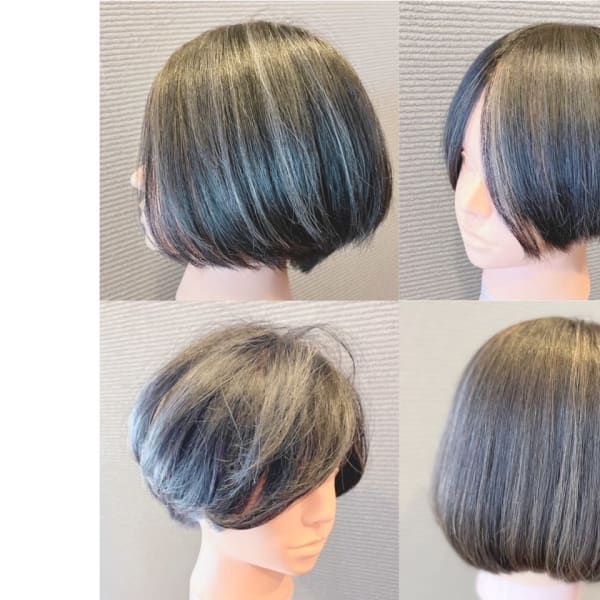 グレイも怖くない 白髪ぼかし