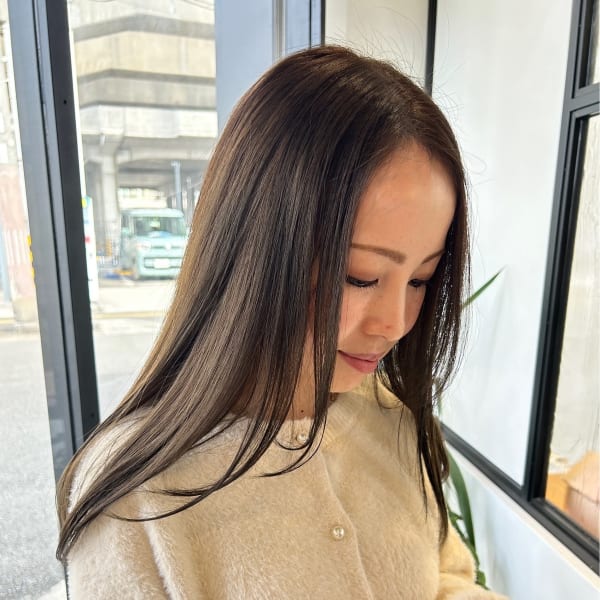 髪質改善ストレート