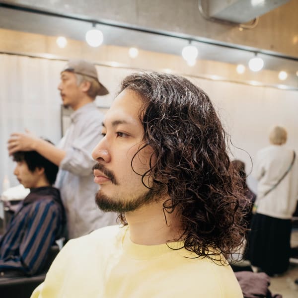 メンズロング×レイヤーパーマ◎三軒茶屋 RYUKI メンズ