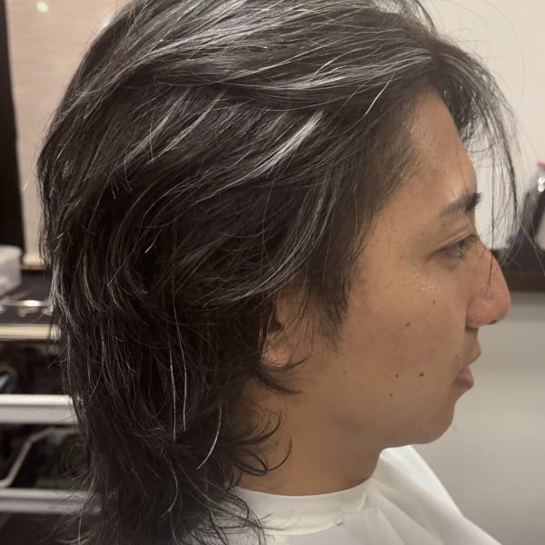 ハイライトメッシュホワイト