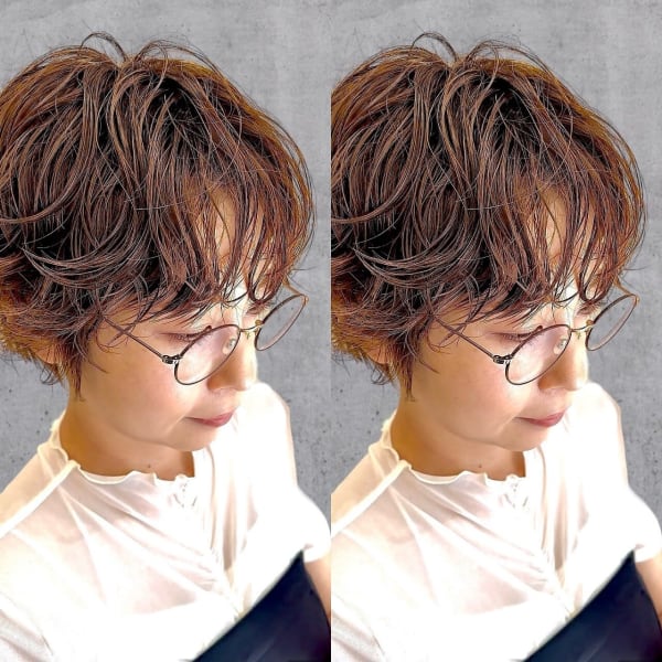 30/40代おススメ☆ 外国人風 ショートボブ