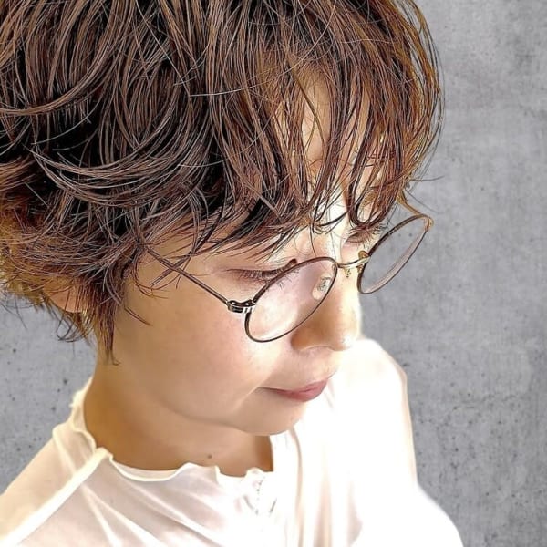 30/40代おススメ☆ 外国人風 ショートボブ