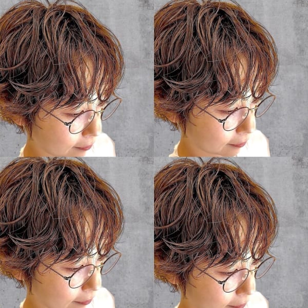 30/40代おススメ☆ 外国人風 ショートボブ