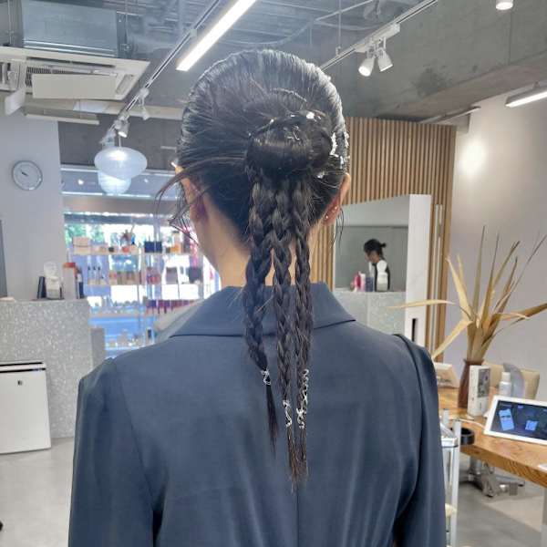 【hinari】#カチモリヘア #成人式ヘアアレンジ