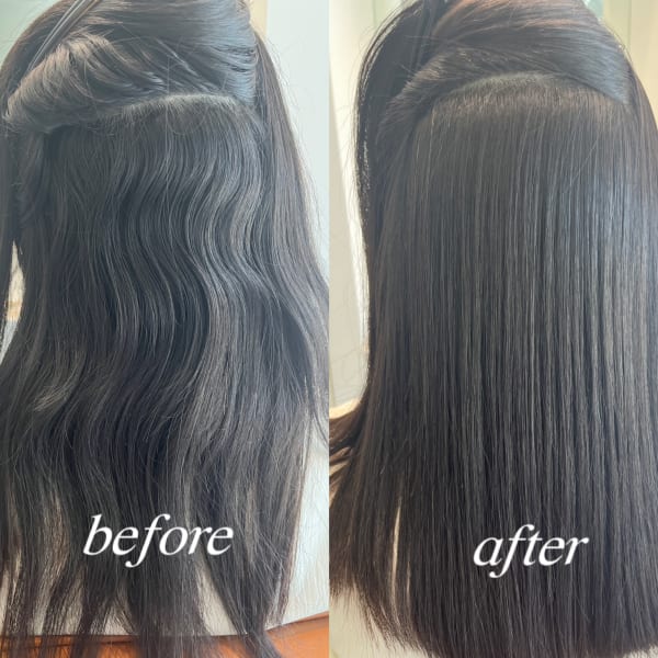 【before afterあり】髪質改善ストレート|RICCA
