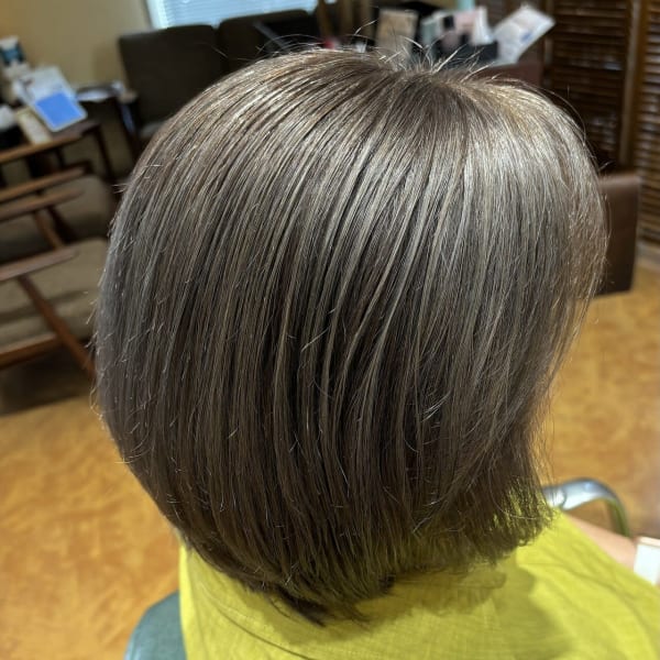 【さすだ】オリーブグレージュ × 白髪ぼかし◎|tip・top町田店