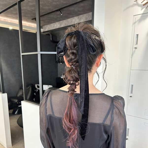 ポニーアレンジ