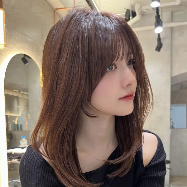 仙台レイヤーカット髪質改善トリートメント前髪縮毛矯正|Reve by Lond