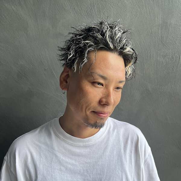 ホワイトメッシュ&ツイストスパイラル