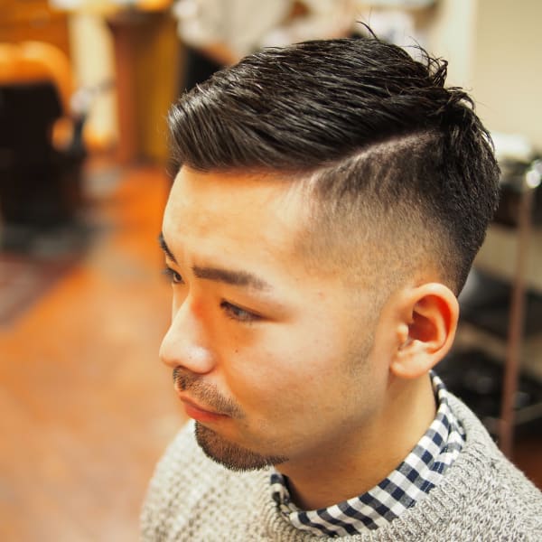 ハードパート×フェードスタイル